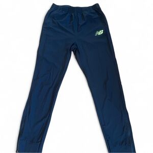 Men’s New Balance Black Athletic Pants with‎ Neon Logo